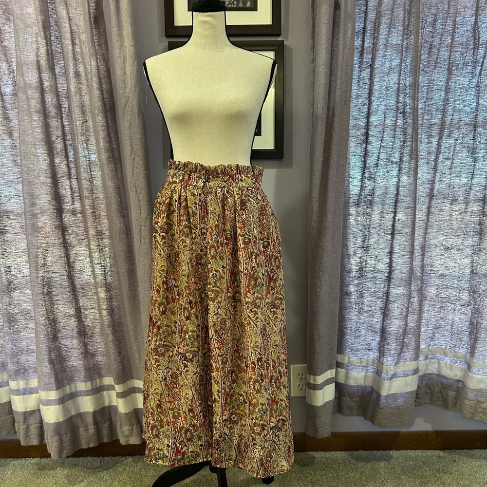 Molly Bracken A-line Midi Skirt